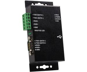 StarTech.com Adattatore seriale 1 porta USB a RS-422/RS-485 in metallo per industria con isolamento