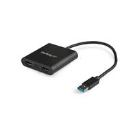 StarTech.com Adattatore USB 3.0 a doppio HDMI, convertitore USB a 2x HDMI per Wi