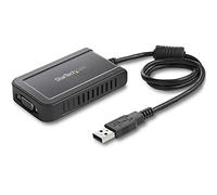 StarTech.com Adattatore USB a VGA - 1920x1200 - Scheda video e grafica esterna - Adattatore convertitore USB per doppio monitor VGA - Supporta Windows (USB2VGAE3)