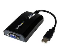 StarTech.com Adattatore USB a VGA - 1920x1200 - Scheda video e grafica esterna - Doppio monitor - Supporta Mac e Windows e la modalità di replica ed estensione del display (USB2VGAPRO2)