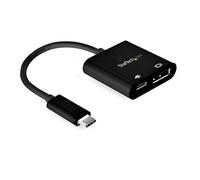 StarTech.com Adattatore da USB C a DisplayPort con Power Delivery - Convertitore Video 8K 60Hz/4K 120Hz USB Tipo C a DP 1.4 - Pass-Through PD 60W - HBR3 - Compatibile Thunderbolt 3