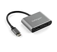 StarTech.com Adattatore USB-C a DisplayPort o HDMI - 4K 60Hz UHD - Convertitore video 2-in-1 da USB type C a HDMI/DP (CDP2DPHD)