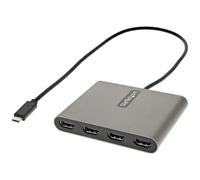 STARTECH.COM - Adattatore USB-C a HDMI 1080p 60 Hz a 4 porte - Convertitore USB Tipo C a HDMI - Multi Monitor Dongle Adapter - Adattatore Multiporta /