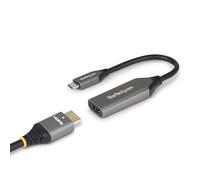 StarTech.com Adattatore USB-C a HDMI, 8K 60Hz / 4K 120Hz, Convertitore Video da USB4 a HDMI 2.1 con Cavo Integrato da 20 cm