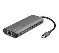 StarTech.com Adattatore USB C Multiporta, Dock Station USB-C a 4K HDMI, 3x USB 3