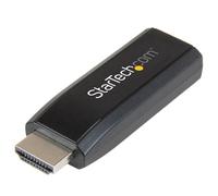 StarTech.com Adattatore video compatto HDMI a VGA con audio - M/F - 1920x1200 / 1080p (HDMI TO VGA ADAPTER WITH AUDIO - COMPACT