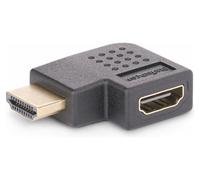 StarTech.com Adattatore HDMI 2.0 ad angolo retto, da maschio a femmina, salvaporta HDMI orizzontale a 90 gradi, 4K 60Hz