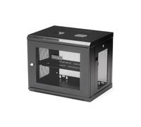 StarTech.com Armadio di rete a parete 9U a 2 montanti con ripiano 1U, armadio per server a parete da 19 per dati/reti/AV/elettronica/IT, piccolo armadio rack ventilato - Nouvo