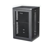 StarTech.com Armadio per Server Rack Montabile a Parete 18U - Armadio a Cerniera