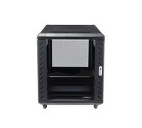 StarTech.com Armadio Rack 19" 12U su Ruote a 4 Montanti, Server Rack 19 pollici