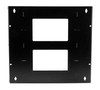 StarTech.com Armadio Rack per Montaggio a Parete con Ripiano Incorporato 8U 19" - Server rack Open Frame con profondità regolabile - Quadro Rack Dati a 2 montanti per apparecchiature AV/Telecomunicazi