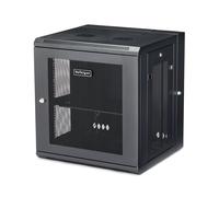 StarTech.com Armadio Rete Murale a 4 Montanti 12U con Ripiano 1U, Armadio Server Murale 19 a Cerniera per Attrezzature IT/AV/Elettronica/Computer, Armadio Rack Ventilato Flessibile - Nouvo