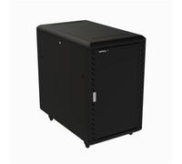 StarTech.com Armadio Server Rack 18U - Include ruote e piedini di livellamento - Profondità fino a 32" (81,2cm)