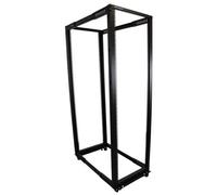 STARTECH.COM - Armadio server rack 42U a giorno, 4 staffe e profondit regolabile - Imballaggio piatto con ruote orientabili, piedini di livellamento