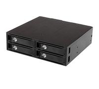 STARTECH.COM Backplane Mobile per Rack Hot-Swap 5,25" a 4 Alloggiamenti HDD Sata