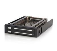 StarTech.com Backplane per rack portatile trayless hot-swap SATA 2.5 - 2 Unit (3.5IN TRAY-LESS DUAL 2.5IN SATA - HD HOT-SWAP B