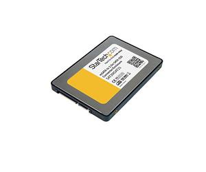 StarTech.com Box esterno adattatore da SATA a Mini SATA per SSD da 2,5", Convertitore SATA to mSATA, Mini PCIe SATA (SAT2MSAT25)