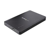 Startech.Com Box esterno hard disk M.2 PCI Express Thunderbolt 3 per 4 SSD Black