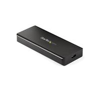 StarTech.com Enclosure SSD PCIe M.2 NVMe USB-C 10 Gbps - Custodia esterna robusta in alluminio M.2 PCIe M-Key Classificazione IP67 - Lettura / scrittura 1 GB / s - Supporta 2230/2242/2260/2280 - Compatibile TB3 - Mac/PC