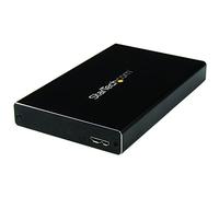 StarTech.com Box Esterno Universale per disco rigido SATA III da 2,5" USB 3.0, Case SSD/HDD portabile SATA 6 Gbps, supporto UASP