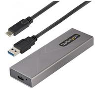 StarTechcom Box SSD M2 NVME - Adattatore USB-C 10Gbps a M2 NVMe/SATA - Case Esterno USB-C 30/31 in Alluminio per SSD M2 P