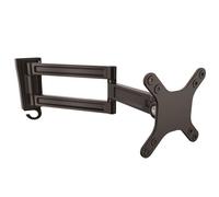 StarTech.com Braccio da Parete per Monitor a doppio Perno (MONITOR WALL MOUNT ARM SINGLE - DISPLAY VESA MOUNT DUAL SWIVEL)