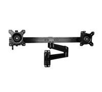 StarTech.com Braccio per doppio monitor - Supporto a parete per 2 display 24"