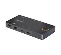 StarTech.com C2-H46-UC2-PD-KVM switch per keyboard-video-mouse [kvm] Nero (USB-C KVM SWITCH 4K 60HZ -DUAL - 100W PD PASS-THROUG