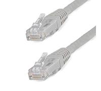 StarTech.com C6PATCH10GR cavo di rete 3 m Cat6 U/UTP (UTP) Grigio