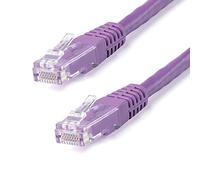 StarTech.com C6PATCH10PL cavo di rete 3 m Cat6 U/UTP (UTP) Porpora