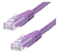 StarTech.com C6PATCH50PL cavo di rete 15,2 m Cat6 U/UTP (UTP) Porpora