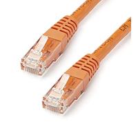 StarTech.com C6PATCH6OR cavo di rete 1,8 m Cat6 U/UTP (UTP) Arancione