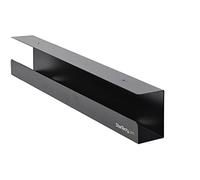 StarTech.com Canalina passacavi per scrivania - Cable management per scrivania per fili/cavi/strisce di alimentazione - Canalina coprifili 60cm x 7.6cm