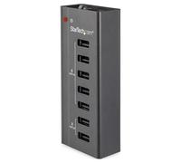 Startech Charging Station 7 Port Usb Nero