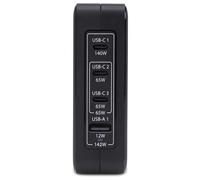 Startech.Com Caricabatterie USB Type-C, USB Type-A 140W GaN Black 3114GCU WALL