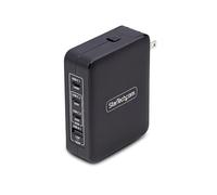 StarTech.com Caricatore USB-C da parete 140W, 3x USB-C/1x USB-A, alimentatore PD 3.1 GaN per MacBook/Dell XPS/Inspiron