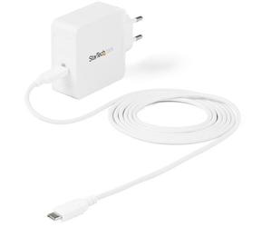 StarTech.com Caricatore USB C da parete - Alimentatore USB C per laptop 60W PD - Cavo da 2 m - Adattatore di alimentazione universale USB tipo C - Dell XPS/Lenovo X1 Carbon/HP EliteBook/MacBook - Cert