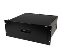 StarTech.com Cassetto archiviazione in acciaio 4U colore nero per rack 19" e armadi (4U BLACK STEEL STORAGE DRAWER - FOR 19IN R