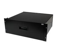 StarTech. com Cassetto Metallico Acciaio Nero 4U 19 in pollici per montaggio Armadio rack accessori - accessorio per rack (Nero, 25 kg, 4U, 40,2 cm, 35,2 cm, 14,6 cm