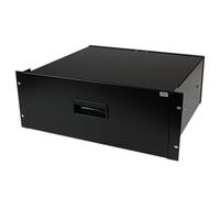 StarTech.com Cassetto per rack 4U, 25 kg, Ripiano per server rack 19" per apparecchiature AV/sever/di rete in acciaio, Cassetto estraibile 4U preassembrato (4UDRAWER)