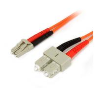 StarTech.com Cavo a fibre ottiche da 7 m - Duplex multimodale 62,5/125 LSZH - LC/SC
