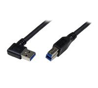 StarTech Cavo USB 3.0 USB3SAB1MRA - SuperSpeed 5Gbps 1 m Angolare destro A a B M/M Nero