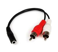 ST MUFMRCA - Cavo audio, presa jack da 3,5 mm su connettore RCA, 0,15 m