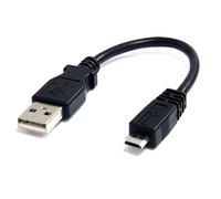 StarTech Cavo adattatore USB-A maschio a USB Micro-B maschio 15 cm Bianco