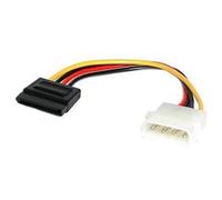 StarTech.com Cavo Adattatore di alimentazione a SATA 4, Connettore interno alimentazione SATA a 4 pin da 15 cm