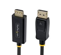 StarTech Cavo Adattatore DisplayPort a HDMI da 2 m con Connettori a Presa Rinforzata, 4K 60Hz, HDR, Convertitore Unidirezionale DP a HDMI per Lenovo, Dell, HP