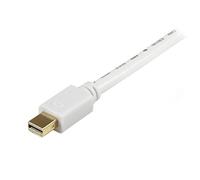 StarTech.com Cavo Adattatore Mini DisplayPort 1.2 a VGA da 90 cmm - Cavo Convertitore mDP VGA con audio - Risoluzione 1920x1200 - Compatibile con Mac/Microsoft - Bianco (MDP2VGAMM3W)