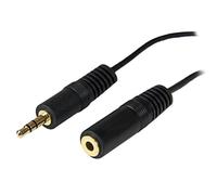 StarTech.com Cavo Adattatore Prolunga Cuffie Mini Jack 3.5 mm, Prolunga Cavo Aud