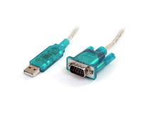 StarTech.com Cavo adattatore seriale USB a RS-232 DB9 90 cm, M/M, Convertitore d