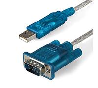 StarTech.com Cavo adattatore seriale USB a RS-232 DB9 90 cm, M/M, Convertitore da USBB a DB9 (9-pin), Prolific PL-2303 (ICUSB232SM3)